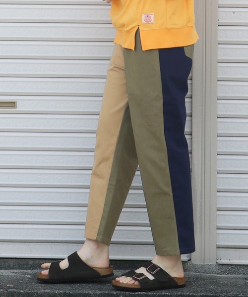 KRIFF MAYER Lady's Collection(クリフメイヤーレディースコレクション)の「メッシュツイル3つ星シェフパンツ(その他パンツ・レディース・チャコール/カラフル/カーキ/ネイビー/ベージュ/ブラック・MEDIUM/LARGE)」の6枚目の写真