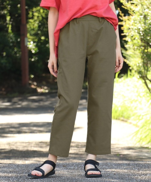KRIFF MAYER Lady's Collection(クリフメイヤーレディースコレクション)の「メッシュツイル3つ星シェフパンツ(その他パンツ・レディース・チャコール/カラフル/カーキ/ネイビー/ベージュ/ブラック・MEDIUM/LARGE)」の4枚目の写真