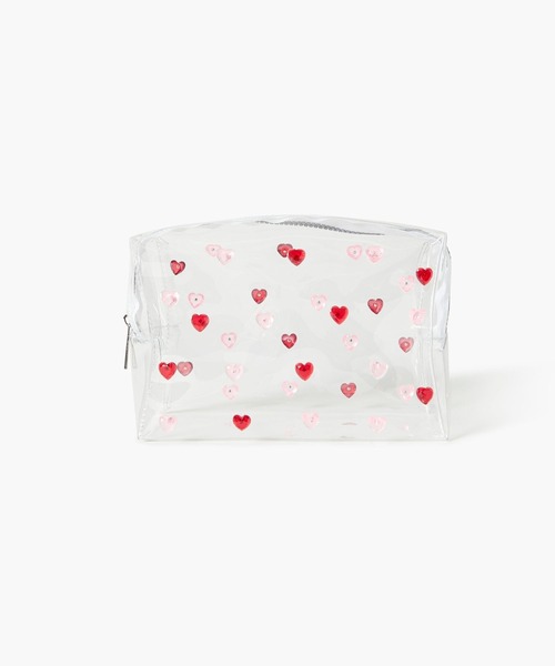 FOREVER 21（フォーエバー トゥエンティーワン）の「ハートクリアポーチ（ポーチ・レディース・その他・FREE）」の6枚目の写真