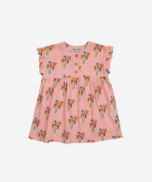 【新品】Bobo choses ボボショーズ　フラワー　ワンピース BOBO CHOSES（ボボショーズ）の「Baby Fireworks all over woven