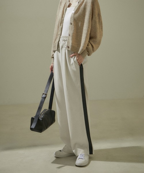 SALON adam et rope'（サロン アダム エ ロペ）の「【DELIY（デリー）】MIX SLUB TRUCK PANTS（その他パンツ・レディース・キナリ・FREE）」の5枚目の写真
