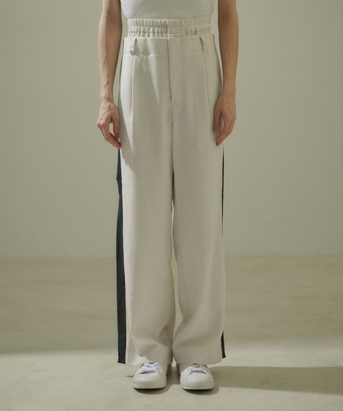SALON adam et rope'（サロン アダム エ ロペ）の「【DELIY（デリー）】MIX SLUB TRUCK PANTS（その他パンツ・レディース・キナリ・FREE）」の3枚目の写真