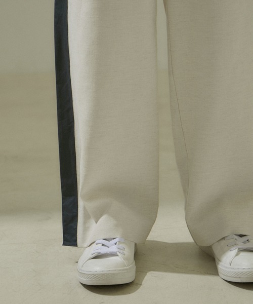 SALON adam et rope'（サロン アダム エ ロペ）の「【DELIY（デリー）】MIX SLUB TRUCK PANTS（その他パンツ・レディース・キナリ・FREE）」の12枚目の写真