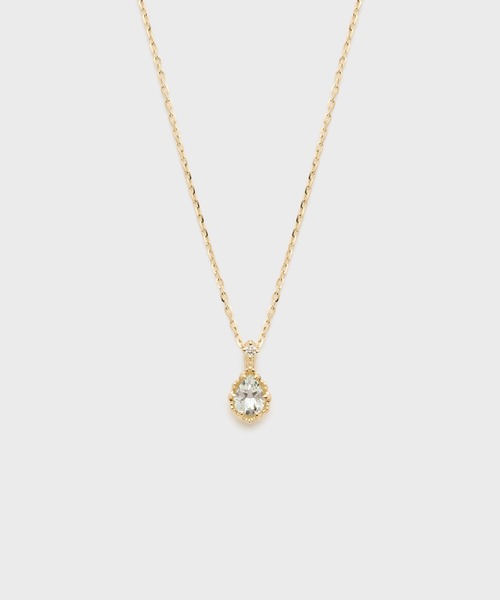 K10アクアマリンネックレス（ネックレス）｜NOJESS（ノジェス）