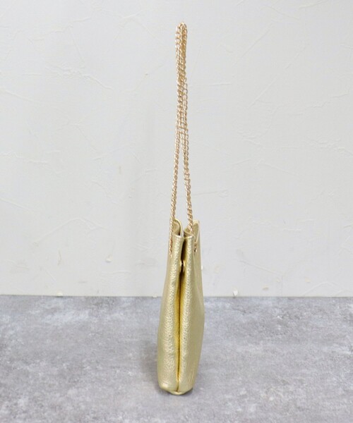 VICE VERSA（バイスバース）の「【VICE VERSA/バイス ベルサ】チェーンレザー巾着バッグ（ショルダーバッグ・レディース・ブラック/シルバー/ゴールド・FREE）」の15枚目の写真