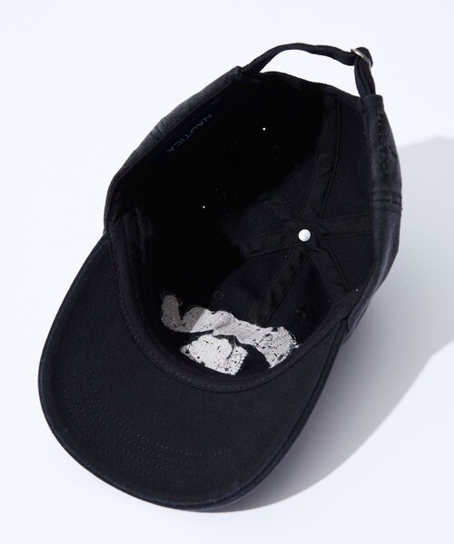 NAUTICA(ノーティカ)の「NAUTICA/ノーティカ Crushed Duck Cap/クラッシュド ダックキャップ(キャップ・メンズ・ベージュ/ブラック・ONE SIZE)」の7枚目の写真