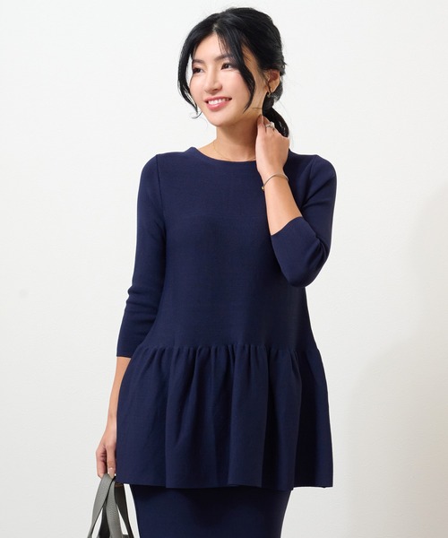 【セール】前後2WAY ブラウスライクニット(マタニティウェア/グッズ)|ETERNITY SELECT(エタニティ セレクト) 【セール】前後2WAY ブラウスライクニット(マタニティウェア/グッズ)|ETERNITY SELECT(エタニティ セレクト)