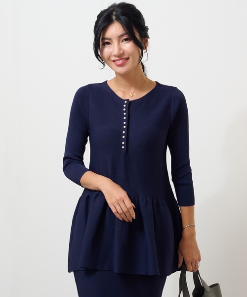 【セール】前後2WAY ブラウスライクニット(マタニティウェア/グッズ)|ETERNITY SELECT(エタニティ セレクト) 【セール】前後2WAY ブラウスライクニット(マタニティウェア/グッズ)|ETERNITY SELECT(エタニティ セレクト)