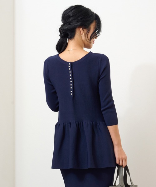 【セール】前後2WAY ブラウスライクニット(マタニティウェア/グッズ)|ETERNITY SELECT(エタニティ セレクト) 【セール】前後2WAY ブラウスライクニット(マタニティウェア/グッズ)|ETERNITY SELECT(エタニティ セレクト)