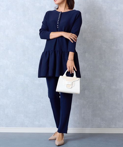 【セール】前後2WAY ブラウスライクニット(マタニティウェア/グッズ)|ETERNITY SELECT(エタニティ セレクト) 【セール】前後2WAY ブラウスライクニット(マタニティウェア/グッズ)|ETERNITY SELECT(エタニティ セレクト)