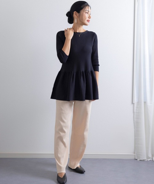 【セール】前後2WAY ブラウスライクニット(マタニティウェア/グッズ)|ETERNITY SELECT(エタニティ セレクト) 【セール】前後2WAY ブラウスライクニット(マタニティウェア/グッズ)|ETERNITY SELECT(エタニティ セレクト)