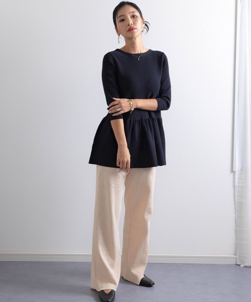 【セール】前後2WAY ブラウスライクニット(マタニティウェア/グッズ)|ETERNITY SELECT(エタニティ セレクト) 【セール】前後2WAY ブラウスライクニット(マタニティウェア/グッズ)|ETERNITY SELECT(エタニティ セレクト)