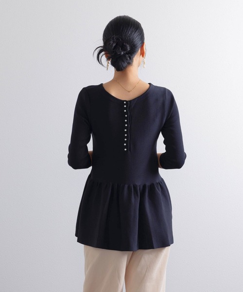 【セール】前後2WAY ブラウスライクニット(マタニティウェア/グッズ)|ETERNITY SELECT(エタニティ セレクト) 【セール】前後2WAY ブラウスライクニット(マタニティウェア/グッズ)|ETERNITY SELECT(エタニティ セレクト)