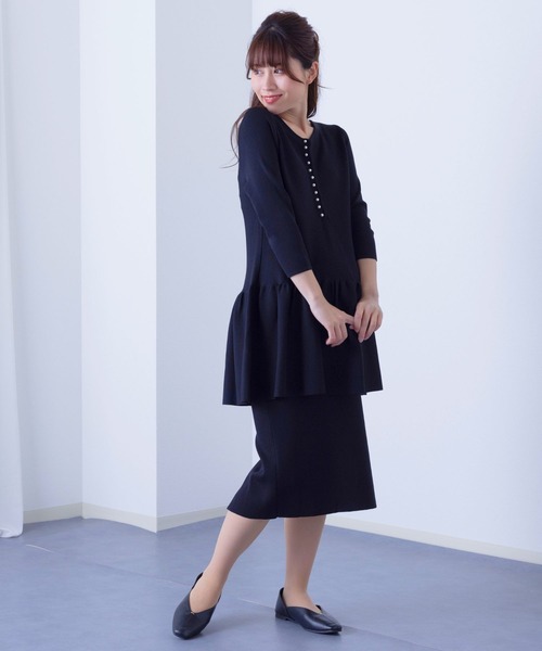 【セール】前後2WAY ブラウスライクニット(マタニティウェア/グッズ)|ETERNITY SELECT(エタニティ セレクト) 【セール】前後2WAY ブラウスライクニット(マタニティウェア/グッズ)|ETERNITY SELECT(エタニティ セレクト)