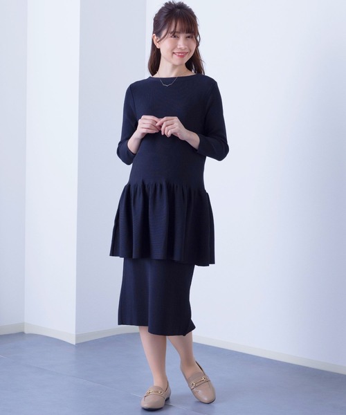 【セール】前後2WAY ブラウスライクニット(マタニティウェア/グッズ)|ETERNITY SELECT(エタニティ セレクト) 【セール】前後2WAY ブラウスライクニット(マタニティウェア/グッズ)|ETERNITY SELECT(エタニティ セレクト)