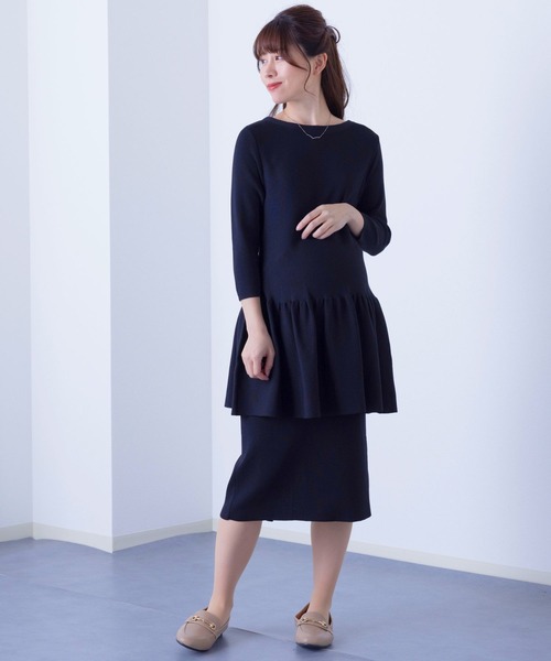 【セール】前後2WAY ブラウスライクニット(マタニティウェア/グッズ)|ETERNITY SELECT(エタニティ セレクト) 【セール】前後2WAY ブラウスライクニット(マタニティウェア/グッズ)|ETERNITY SELECT(エタニティ セレクト)