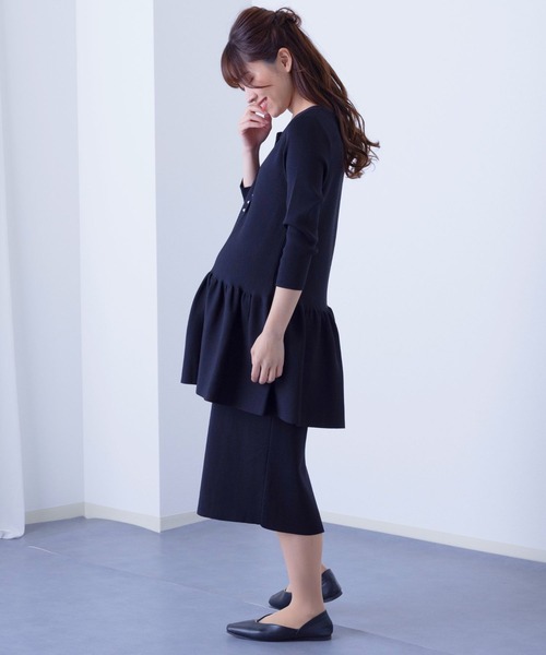 【セール】前後2WAY ブラウスライクニット(マタニティウェア/グッズ)|ETERNITY SELECT(エタニティ セレクト) 【セール】前後2WAY ブラウスライクニット(マタニティウェア/グッズ)|ETERNITY SELECT(エタニティ セレクト)