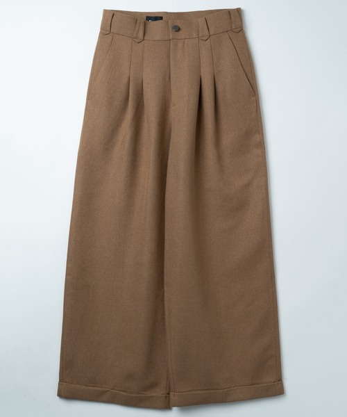 West Side Modern 2tuck Wide Straight Pants/ウエストサイドモダン