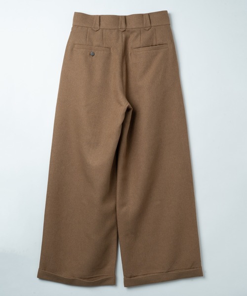 West Side Modern 2tuck Wide Straight Pants/ウエストサイドモダン