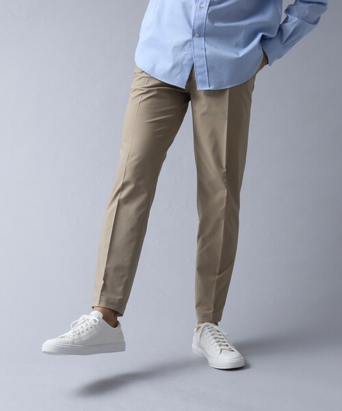 NOLLEY'S goodman（ノーリーズグッドマン）の「【ACTIVE SECT】《限定展開 / 速乾 / 形態回復 / イージーケア》SOLOTEX ストレッチイージーパンツ（その他パンツ・メンズ・ネイビー/ベージュ/ブラック・M/L/XL/S）」の2枚目の写真