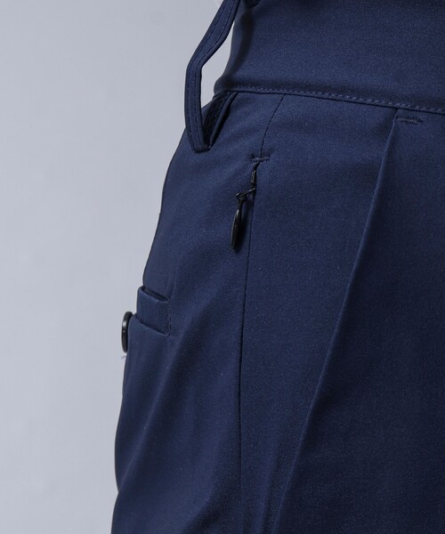 NOLLEY'S goodman（ノーリーズグッドマン）の「【ACTIVE SECT】《限定展開 / 速乾 / 形態回復 / イージーケア》SOLOTEX ストレッチイージーパンツ（その他パンツ・メンズ・ネイビー/ベージュ/ブラック・M/L/XL/S）」の4枚目の写真