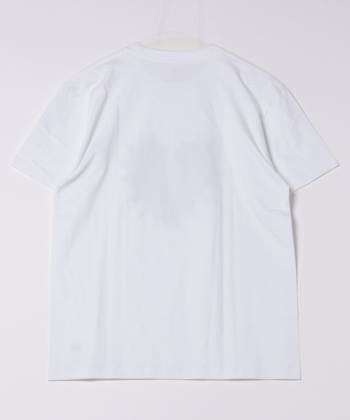 NO COMMENT PARIS(ノーコメントパリ)の「【NO COMMENT PARIS】"HEARTBEAT"プリントショートスリーブTEE(Tシャツ/カットソー・メンズ・ブラック/ホワイト・3/4)」の3枚目の写真