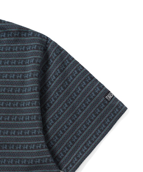 thisisneverthat（ディスイズネバーザット）の「Pattern Striped Tee（Tシャツ/カットソー・メンズ・ベージュ系その他/ネイビー・L/M/S/XL）」の8枚目の写真