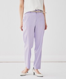 UNTITLED（アンタイトル）の「◆【ストレッチ素材／セットアップ可能】リネン混 ベーシックテーパードパンツ（その他パンツ）」