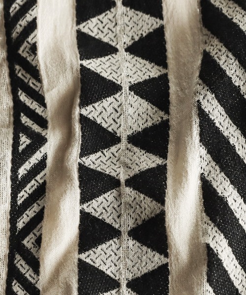 antiqua（アンティカ）の「エスニックワイドパンツ（その他パンツ・レディース・ブラック/ナチュラル・P/R）」の8枚目の写真