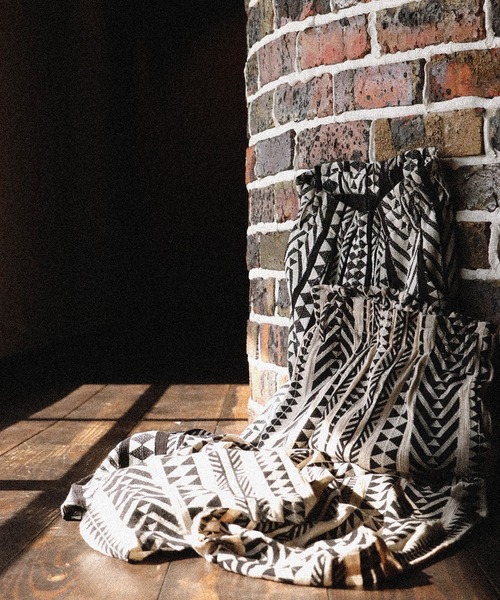 antiqua（アンティカ）の「エスニックワイドパンツ（その他パンツ・レディース・ブラック/ナチュラル・P/R）」の5枚目の写真