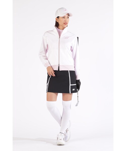 New Balance Golf(ニューバランスゴルフ)の「【new balance golf】4WAYストレッチ ソフトシェル バックプリーツ スカート (WOMENS WORLD)(スカート・レディース・ブラック/ピンク系その他2/ホワイト・MEDIUM/LARGE/SMALL)」の10枚目の写真