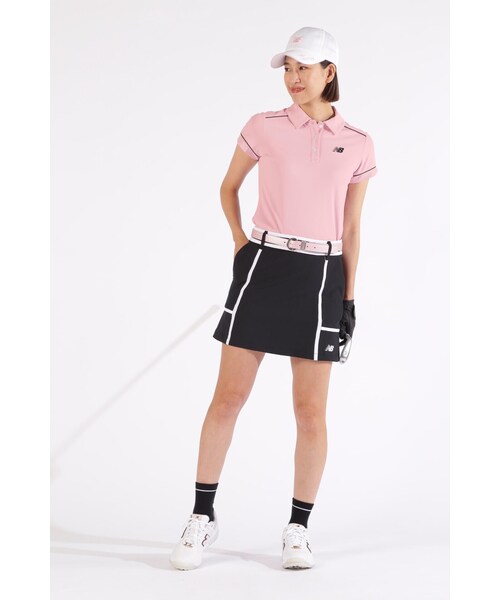 New Balance Golf(ニューバランスゴルフ)の「【new balance golf】4WAYストレッチ ソフトシェル バックプリーツ スカート (WOMENS WORLD)(スカート・レディース・ブラック/ピンク系その他2/ホワイト・MEDIUM/LARGE/SMALL)」の12枚目の写真