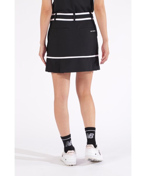 New Balance Golf(ニューバランスゴルフ)の「【new balance golf】4WAYストレッチ ソフトシェル バックプリーツ スカート (WOMENS WORLD)(スカート・レディース・ブラック/ピンク系その他2/ホワイト・MEDIUM/LARGE/SMALL)」の13枚目の写真