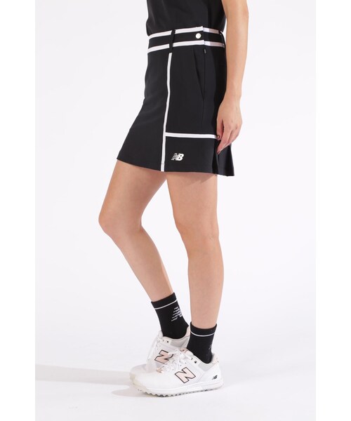 New Balance Golf(ニューバランスゴルフ)の「【new balance golf】4WAYストレッチ ソフトシェル バックプリーツ スカート (WOMENS WORLD)(スカート・レディース・ブラック/ピンク系その他2/ホワイト・MEDIUM/LARGE/SMALL)」の14枚目の写真