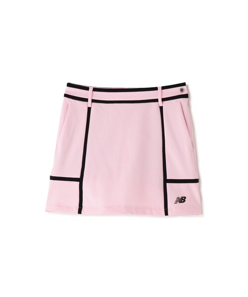 New Balance Golf(ニューバランスゴルフ)の「【new balance golf】4WAYストレッチ ソフトシェル バックプリーツ スカート (WOMENS WORLD)(スカート・レディース・ブラック/ピンク系その他2/ホワイト・MEDIUM/LARGE/SMALL)」の5枚目の写真