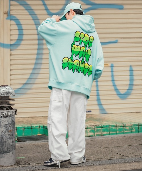 SIDEWAY STANCE（サイドウェイスタンス）の「【SIDEWAY STANCE】ワイド カーゴパンツ（カーゴパンツ・メンズ・カーキ/ブラック/ベージュ/ホワイト・SMALL/MEDIUM/LARGE）」の20枚目の写真