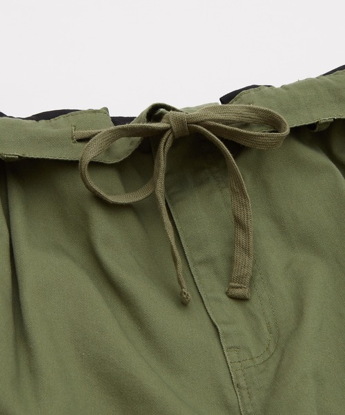 SIDEWAY STANCE（サイドウェイスタンス）の「【SIDEWAY STANCE】ワイド カーゴパンツ（カーゴパンツ・メンズ・カーキ/ブラック/ベージュ/ホワイト・SMALL/MEDIUM/LARGE）」の10枚目の写真