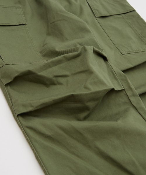SIDEWAY STANCE（サイドウェイスタンス）の「【SIDEWAY STANCE】ワイド カーゴパンツ（カーゴパンツ・メンズ・カーキ/ブラック/ベージュ/ホワイト・SMALL/MEDIUM/LARGE）」の12枚目の写真