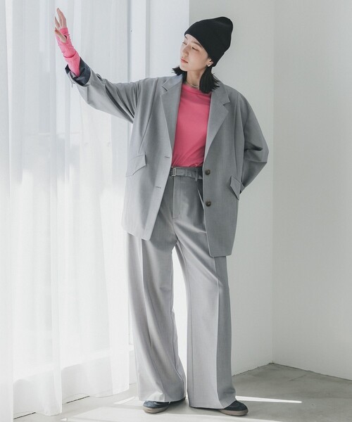 PUBLIC TOKYO シースルーシャツ PUBLIC TOKYO（パブリックトウキョウ）の「シースルーハイネック（T