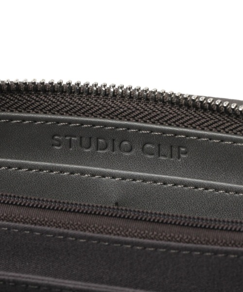 studio CLIP(スタディオクリップ)の「ハンドストラップ付き長財布(財布・レディース・ピンク/チャコール/オフホワイト・FREE)」の11枚目の写真