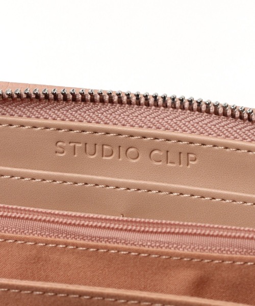 studio CLIP(スタディオクリップ)の「ハンドストラップ付き長財布(財布・レディース・ピンク/チャコール/オフホワイト・FREE)」の13枚目の写真