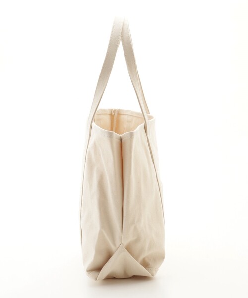 &Bridge(アンドブリッジ)の「Earth Made (アースメイド) キャンバス生地トートバッグ(WT)(トートバッグ・レディース・オフホワイト・99)」の3枚目の写真