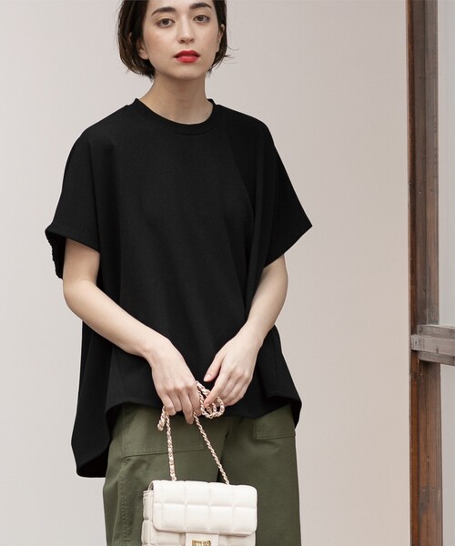 OPAQUE.CLIP(オペークドットクリップ)の「◆UV イージードルマントップス【洗濯機洗い可】(Tシャツ/カットソー・レディース・ブルー系その他/ホワイト/ブラック/チャコールグレー・36/38/40/42)」の17枚目の写真