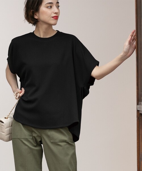 OPAQUE.CLIP(オペークドットクリップ)の「◆UV イージードルマントップス【洗濯機洗い可】(Tシャツ/カットソー・レディース・ブルー系その他/ホワイト/ブラック/チャコールグレー・36/38/40/42)」の20枚目の写真