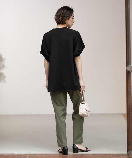 OPAQUE.CLIP(オペークドットクリップ)の「◆UV イージードルマントップス【洗濯機洗い可】(Tシャツ/カットソー・レディース・ブルー系その他/ホワイト/ブラック/チャコールグレー・36/38/40/42)」の19枚目の写真