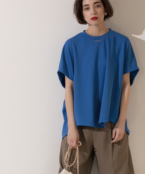 OPAQUE.CLIP(オペークドットクリップ)の「◆UV イージードルマントップス【洗濯機洗い可】(Tシャツ/カットソー・レディース・ブルー系その他/ホワイト/ブラック/チャコールグレー・36/38/40/42)」の21枚目の写真