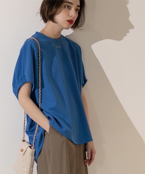 OPAQUE.CLIP(オペークドットクリップ)の「◆UV イージードルマントップス【洗濯機洗い可】(Tシャツ/カットソー・レディース・ブルー系その他/ホワイト/ブラック/チャコールグレー・36/38/40/42)」の20枚目の写真
