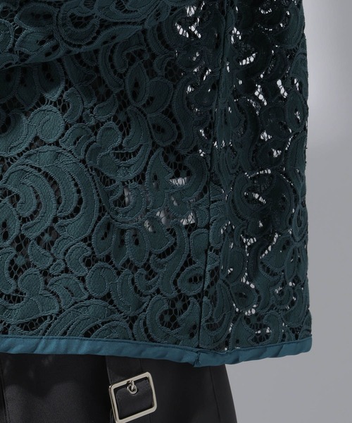 HARE(ハレ)の「レースビッグプルオーバー(HARE)(Tシャツ/カットソー・レディース・グリーン/ブラック・FREE)」の9枚目の写真