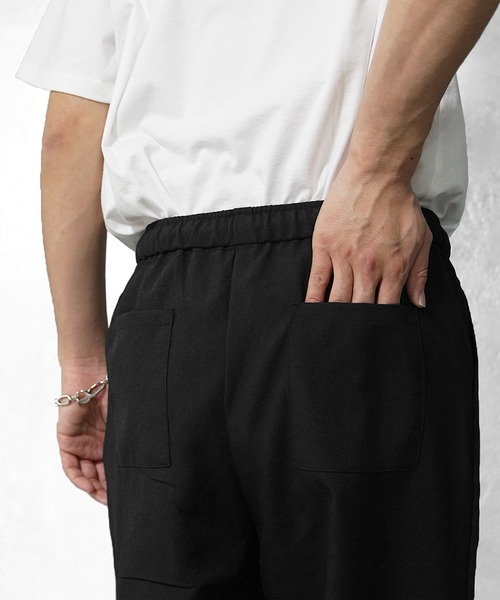 MinoriTY(マイノリティ)の「【MinoriTY】さら艶テーラードジャケットセットアップ メンズ テーラードジャケット ジャケット ワイドパンツ テーパードパンツ ブラック ベージュ グレー ブルー オーバーサイズ ビッグシルエット 秋服 夏服(セットアップ・メンズ・ブルー/グレー/ベージュ/ブラック・S/M/L)」の21枚目の写真