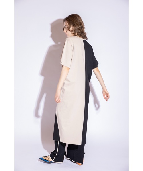 OSMOSIS(オズモーシス)の「セミフレアーラインニットパンツ(その他パンツ・レディース・ネイビー/ライトグレー/ブラック・ONE SIZE)」の12枚目の写真